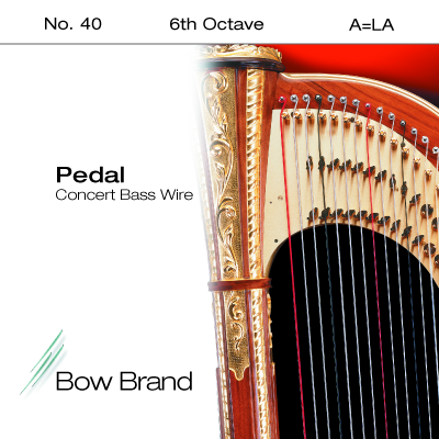 Bow Brand Pedal Wires Tarnish Resistant PW-40A6T